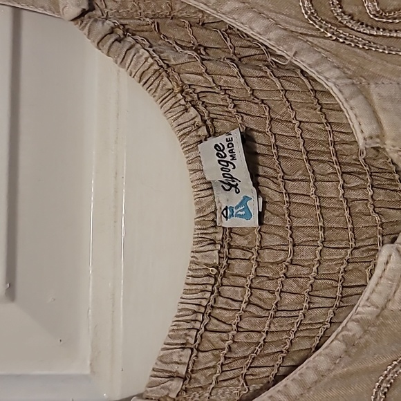 Bohemian khaki dress - Picture 5 of 5